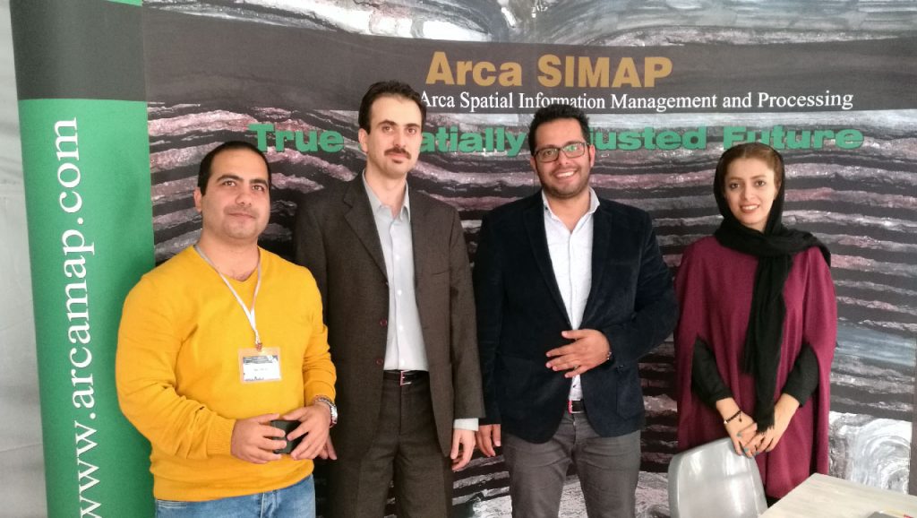 آرکا در نمایشگاه ISPRS
