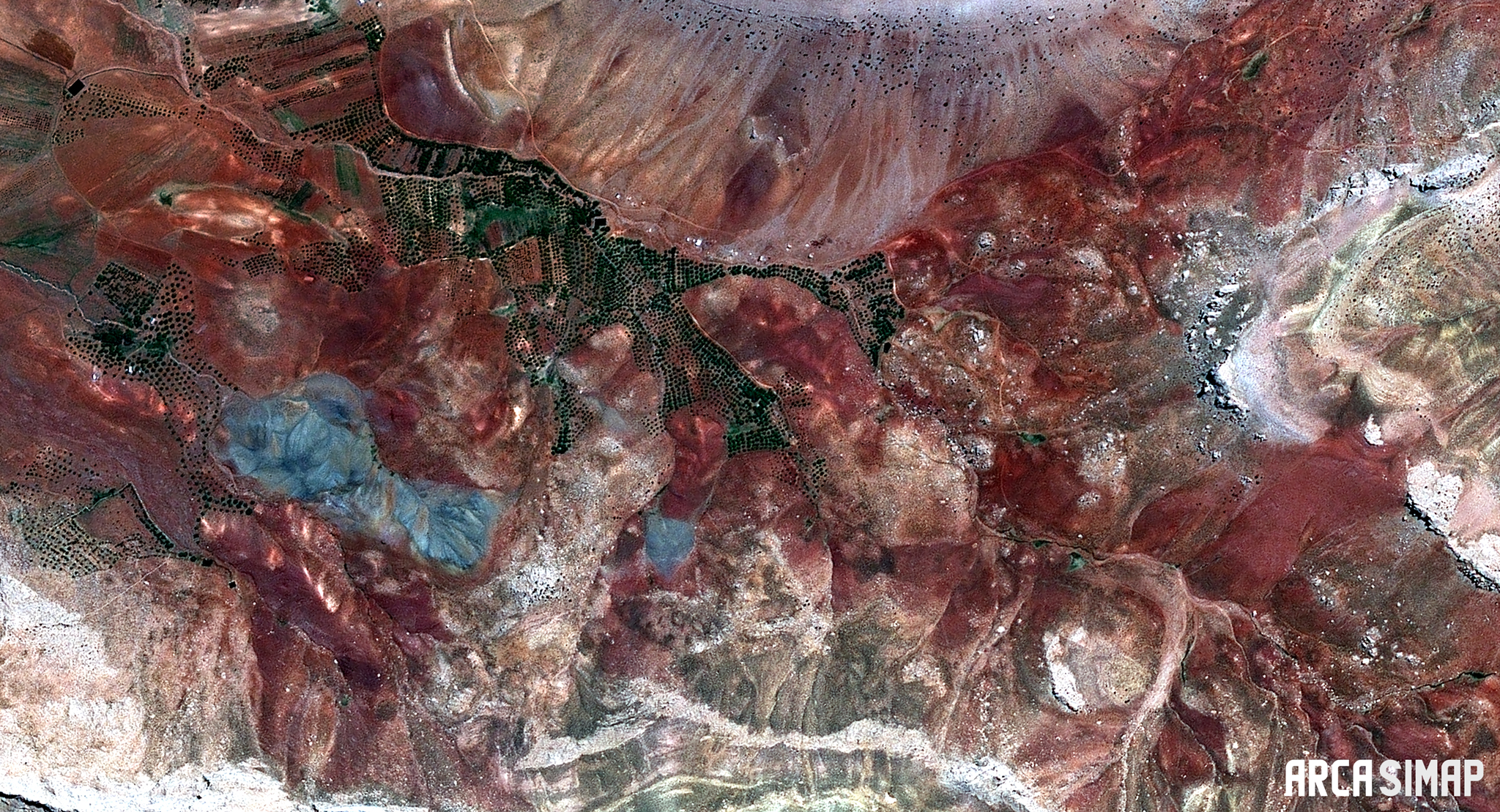 شناسایی محدوده اکتشافی معدنی، فارس (اسپات 6)