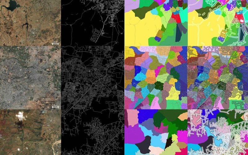 فرایند استخراج آدرس از تصاویر ماهواره ای
