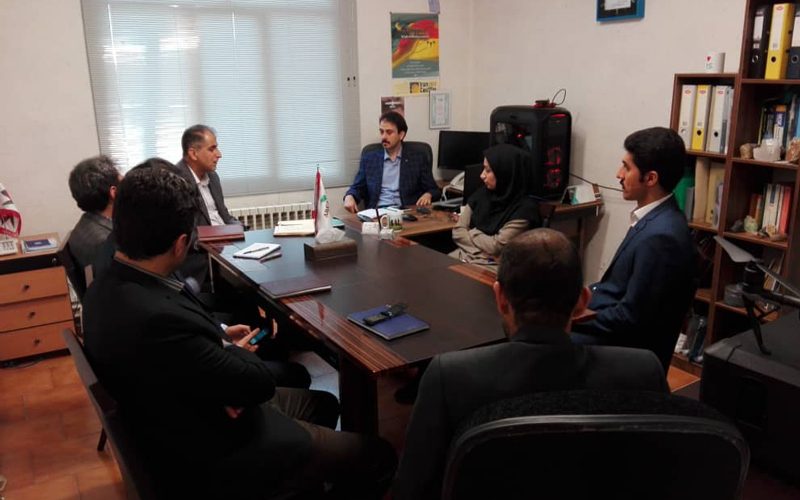 بازدید رئیس محترم سازمان فضایی ایران از شرکت آرکا