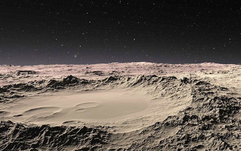 سطح کره ماه