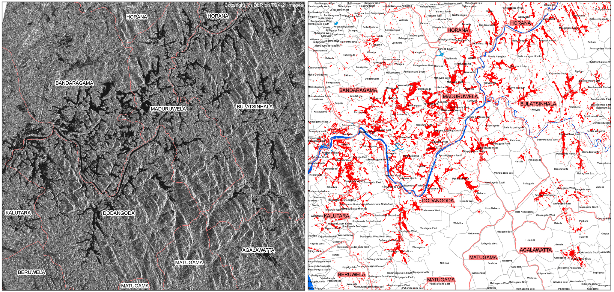 رصد سیل در سریلانکا - 2017